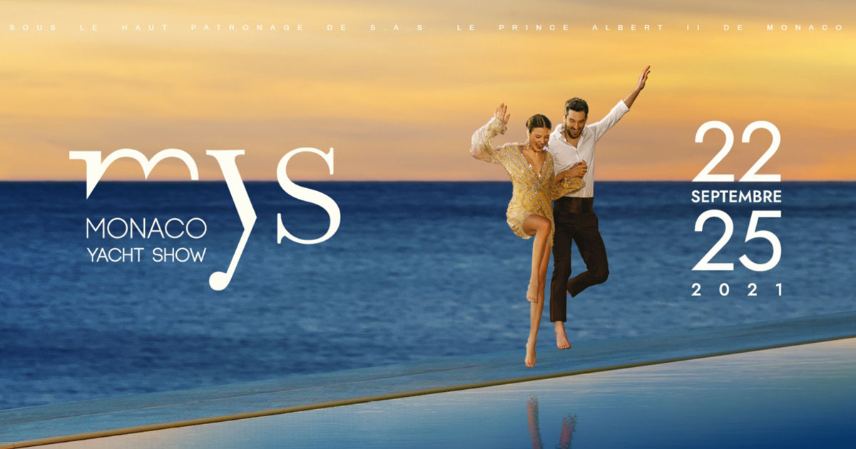 Affiche Monaco Yacht Show 2021 Equinox Exclusive