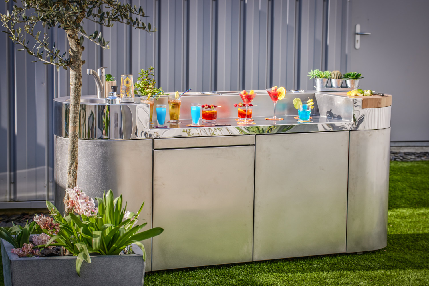 Outdoor kitchen bar inox Equinox Exclusive