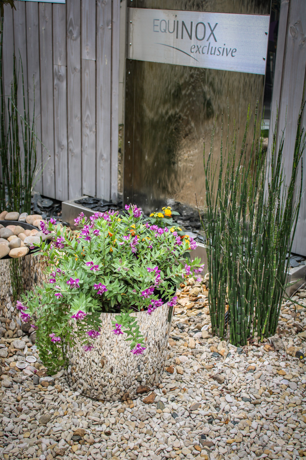 Pots de fleurs inox Equinox Exclusive